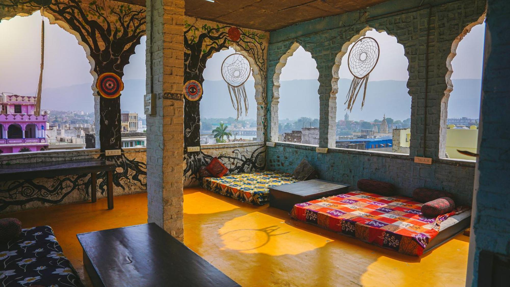 Albergue Hide-In Pushkar Exterior foto