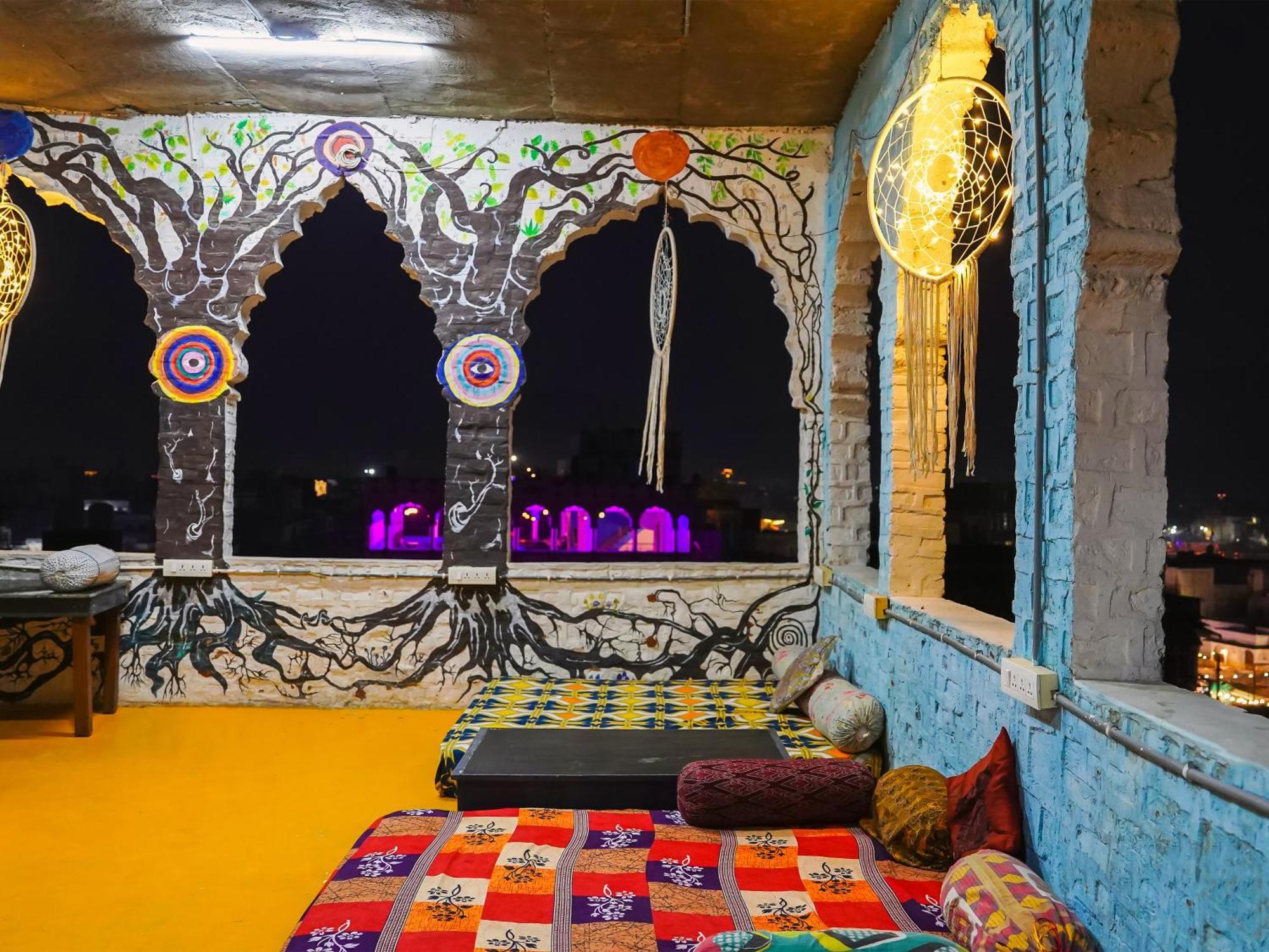 Albergue Hide-In Pushkar Exterior foto